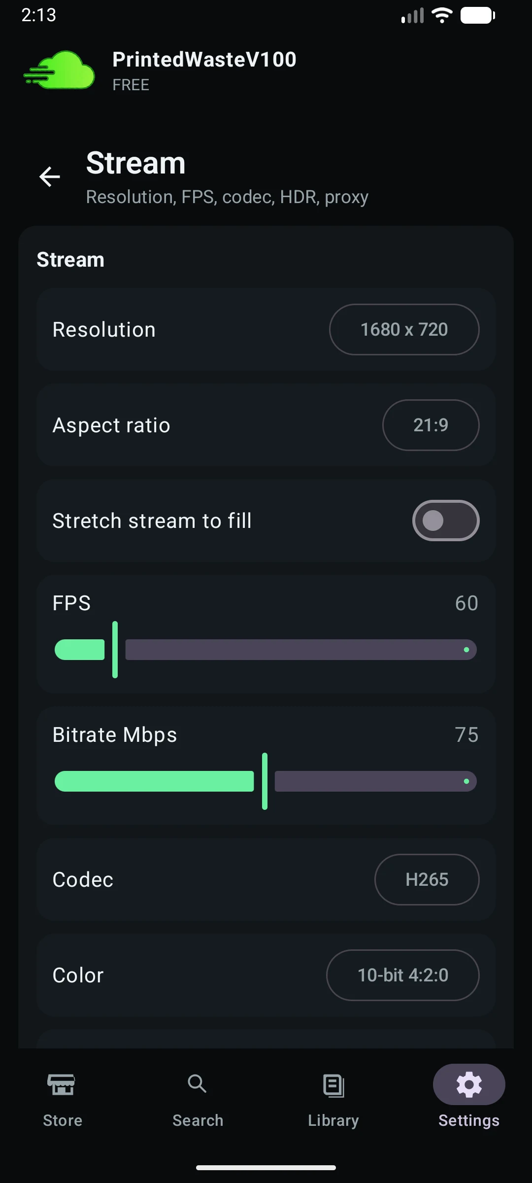 OpenNOW screenshot