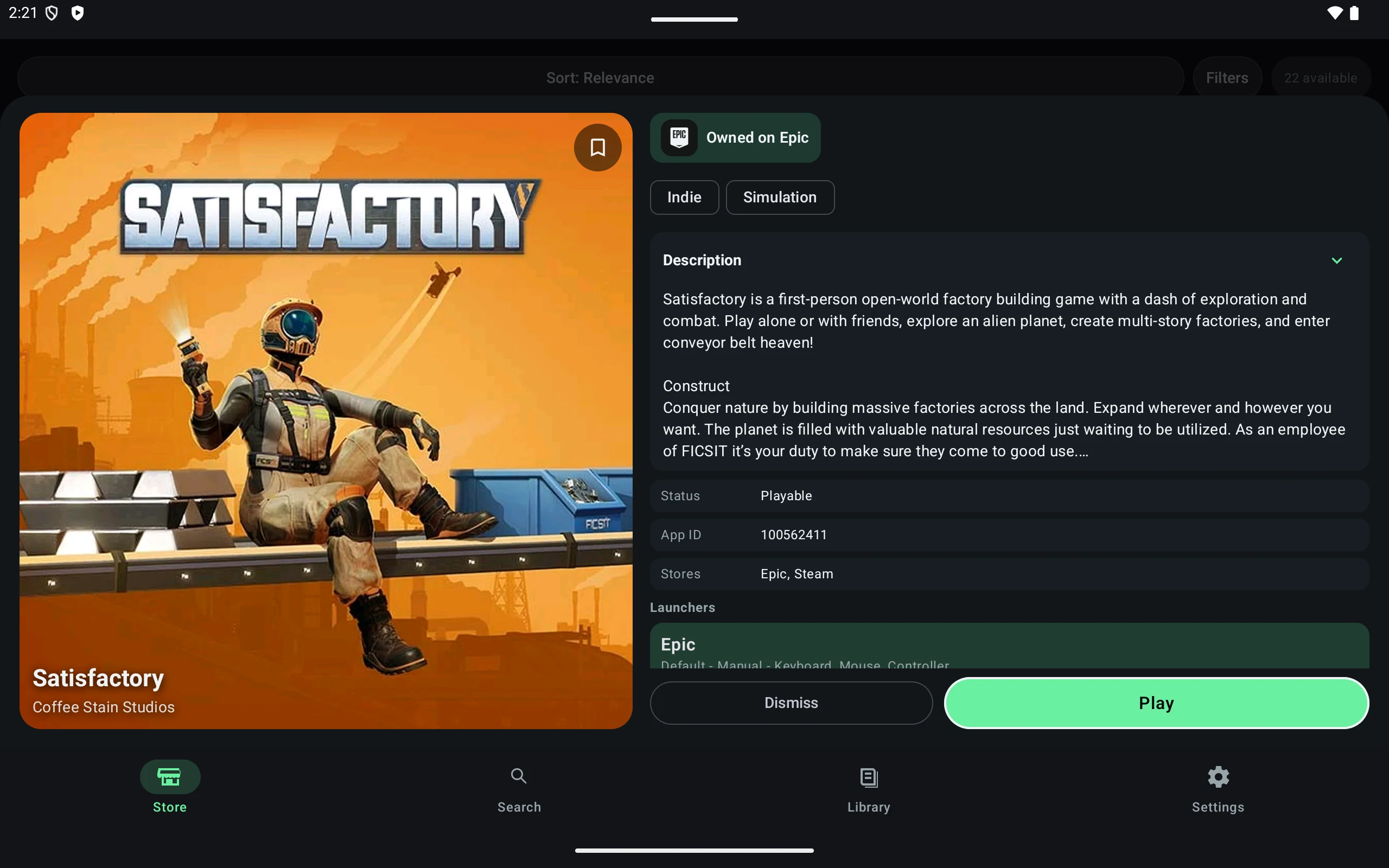 OpenNOW screenshot