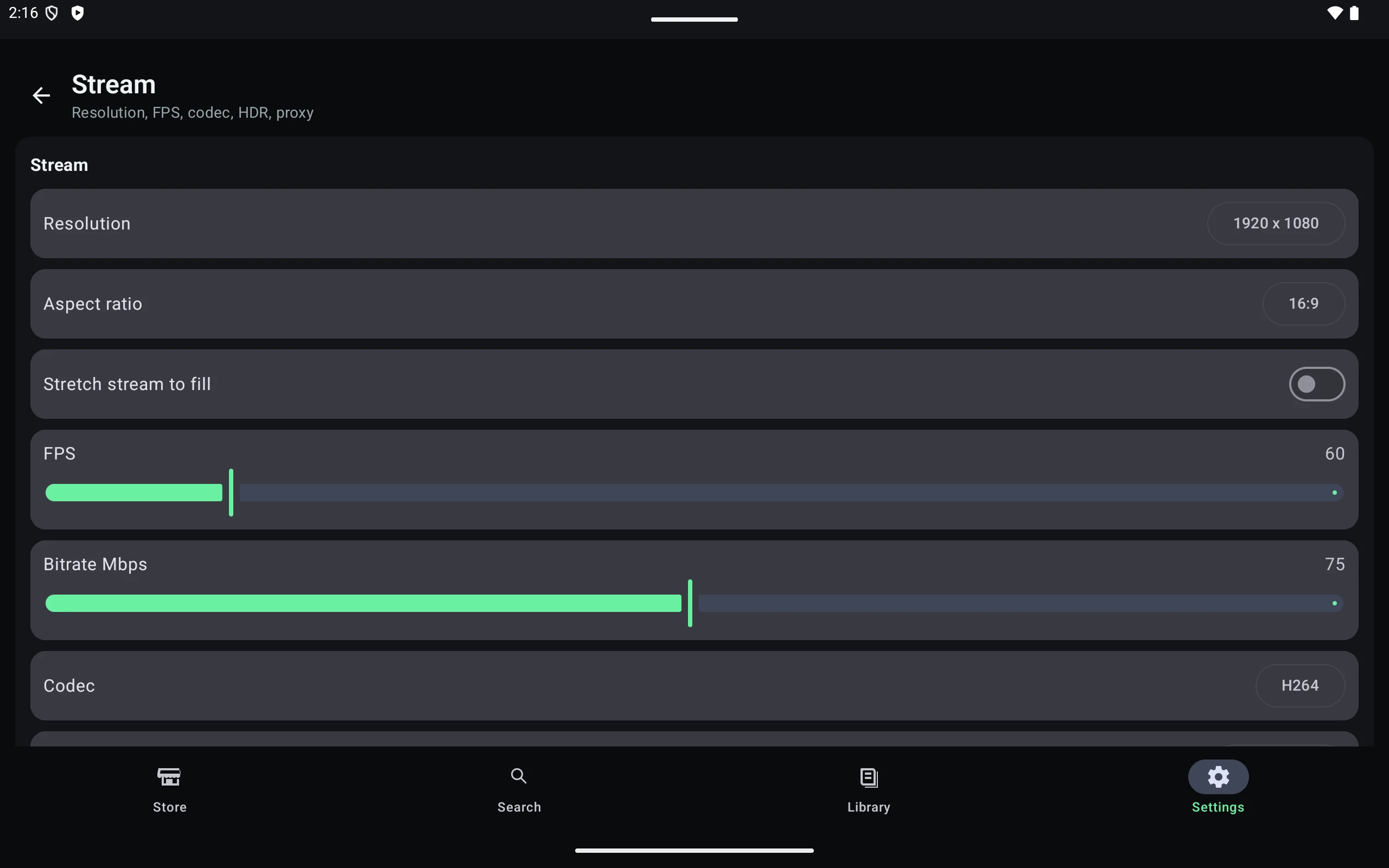 OpenNOW screenshot